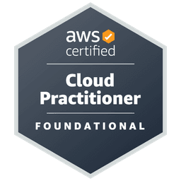 AWS Certified Cloud Practitioner — Foundational badge